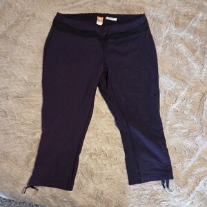Lucy Purple and Black Powermax Leggings
